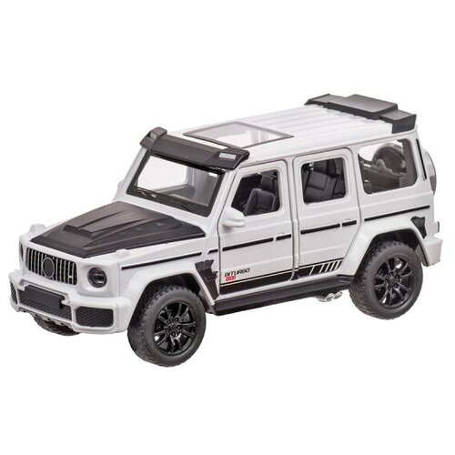 Машина металлическая Double Horses 32521-1 BRABUS G700 свет и звук белый 1:32