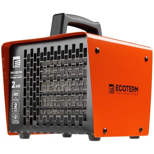 Тепловая пушкатепловентилятор Ecoterm EHC-021D 2кВт электрическая с термостатом напольный 285000₽