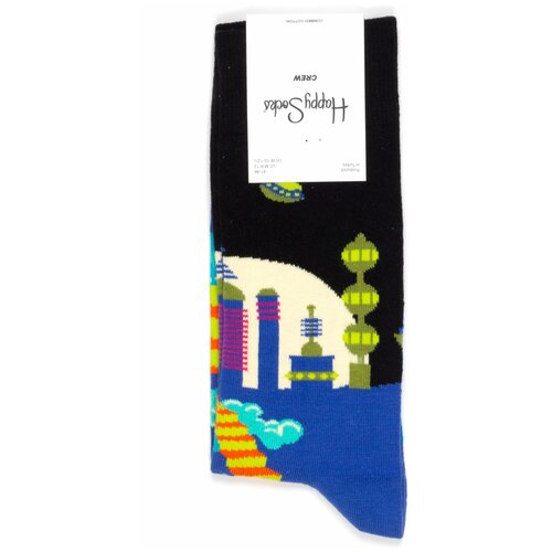 фото Happy socks - city x носки с футуристическим рисунком 41-46