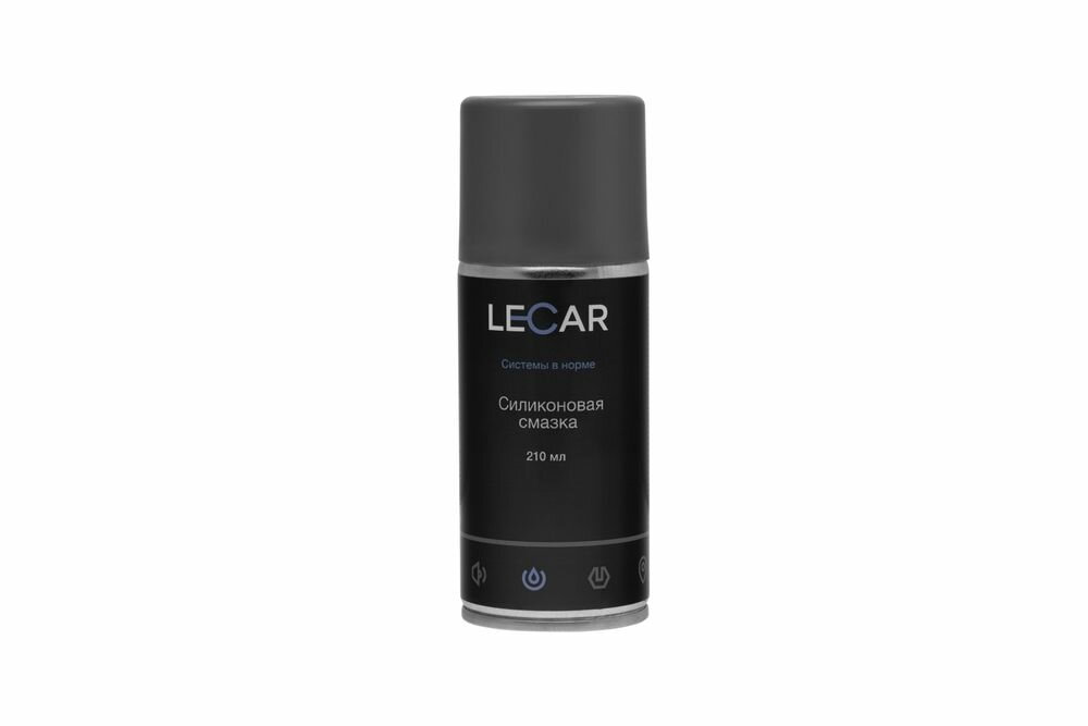 Смазка силиконовая "LECAR" (210 мл) (аэрозоль) LECAR000030210 1 