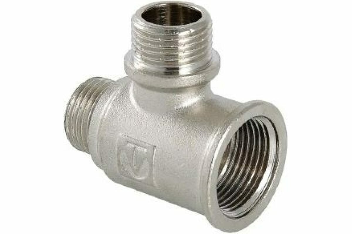 VALTEC Тройник с двумя переходами на нар. р. 3/4х1/2х3/4 вн.-нар.-нар VTr.133. RN.050405
