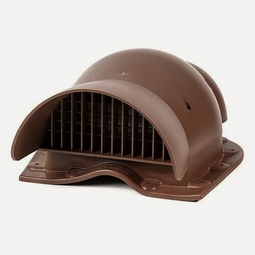 Изображение товара Аэратор кровельный для крыши, вентиль для кровли точечный Krovent KTV-Wave, для металлочерепицы Монтеррей, коричневый (RAL 8017)