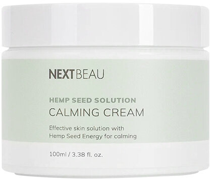 Nextbeau~Успокаивающий крем с маслом семян конопли~Hemp Seed Solution Calming Cream