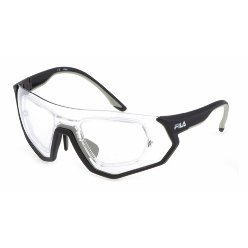 Солнцезащитные очки Fila SFI199 R43X, прямоугольные, для мужчин, черный