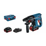 Аккумуляторный перфоратор Bosch Professional GBH 18 V-21 с 2 аккумуляторами, з/у GAL в кейсе L-Boxx - изображение