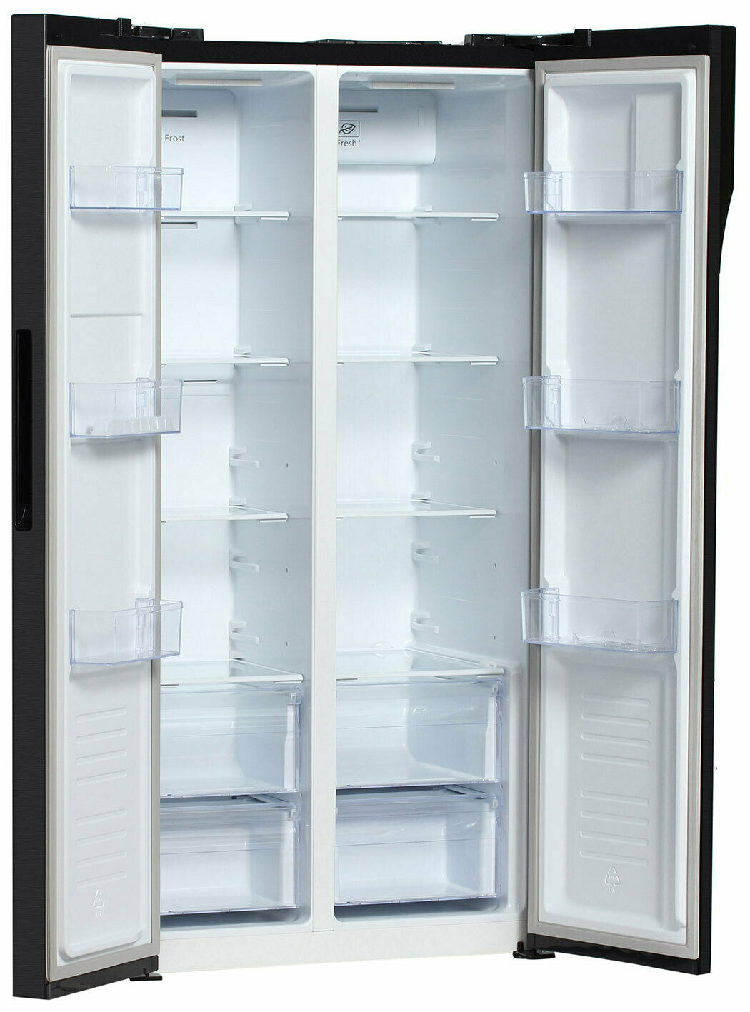 Холодильник Hyundai CS4505F черная сталь - фотография № 11