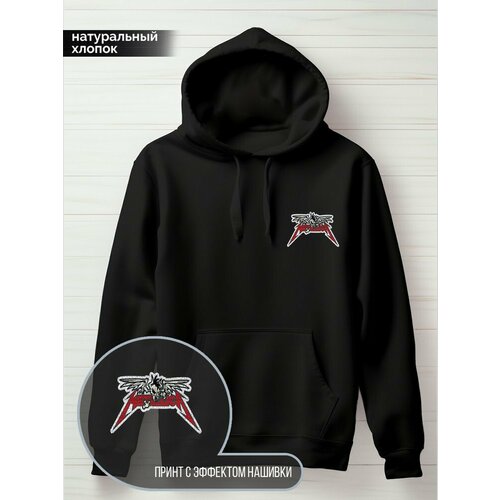 фото Худи hypnotica, размер 2xl, черный