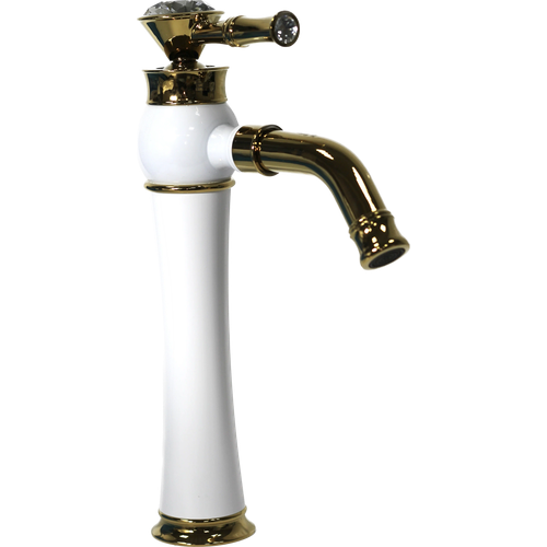 Смеситель для умывальника люкс Premium HUD Кристаллы QUAD Латунь Смеситель для ванной комнаты 9700₽