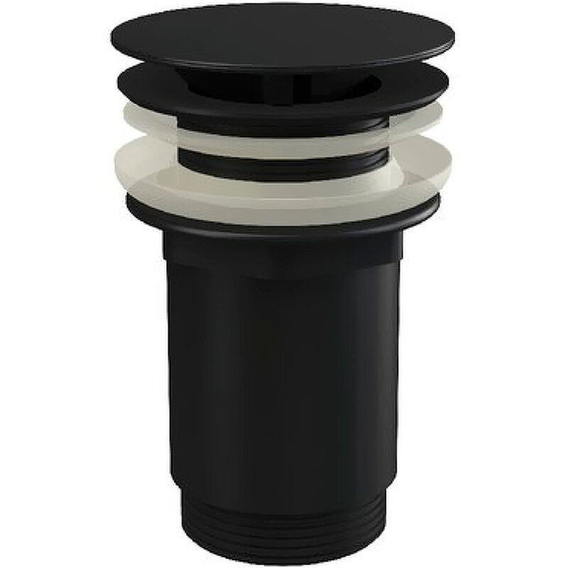 Донный клапан для раковины Ravak универсальный фиксированный черный