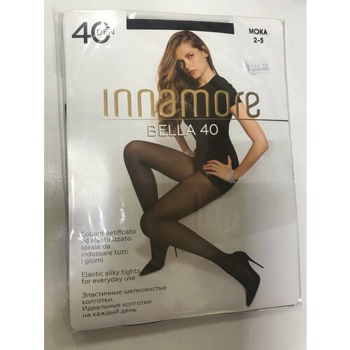 колготки innamore женские колготки bella 70 den moka Колготки Innamore, 40 den, размер 2, коричневый