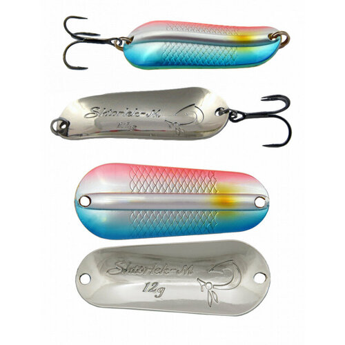 Блесна колеблющаяся LureMax Shtorlek-M, 58 мм, 18 г, 20