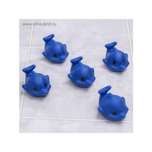 Набор игрушек для купания Дельфинчики 5шт с пищалкой 505₽