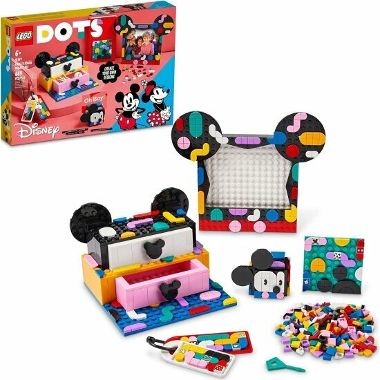 Набор для творчества Lego ® DOTS™ Disney 41964 Набор «Снова в школу» с Микки и Минни Маус