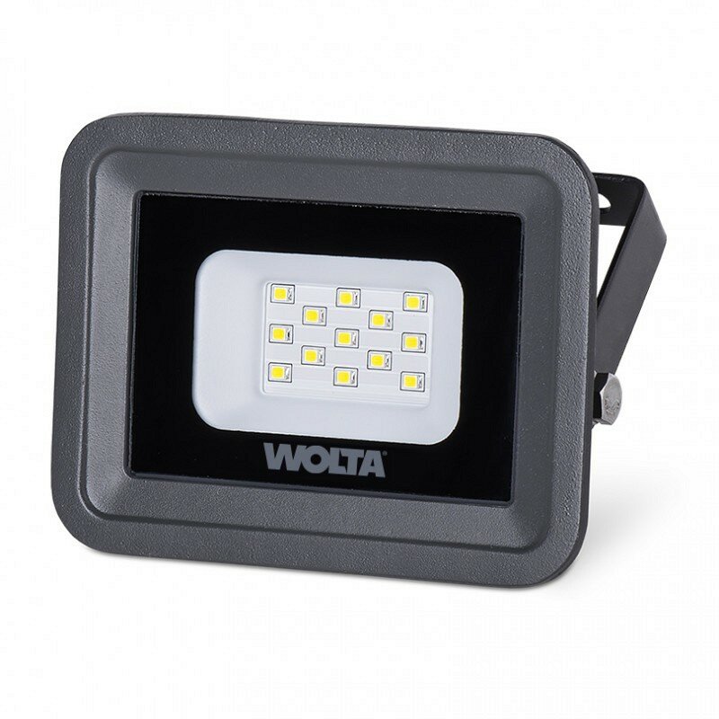 Светодиодный прожектор WOLTA WFL-10W/06 10Вт 5700К IP65 900лм серый цена за 1 шт.