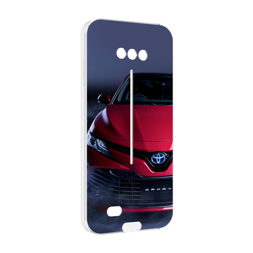 Чехол MyPads toyota тойота 1 для Doogee S41 / S41 Pro задняя-панель-накладка-бампер