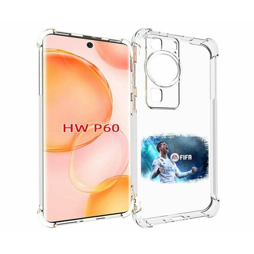 Чехол MyPads FiFA логотип для Huawei P60 задняя-панель-накладка-бампер