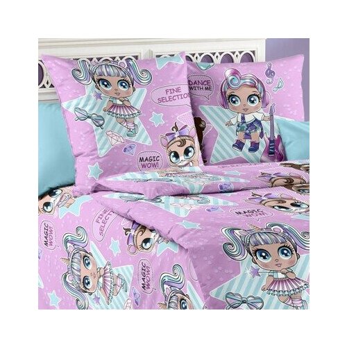 Набор Наволочек Поплин 70х70 Глянец 1 Мул арт 00ХЭ2