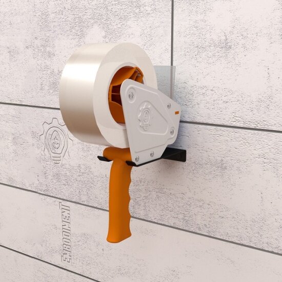 фото Держатель органайзер EMBODIMENT для диспенсера скотча, клейкой упаковочной ленты, настенный