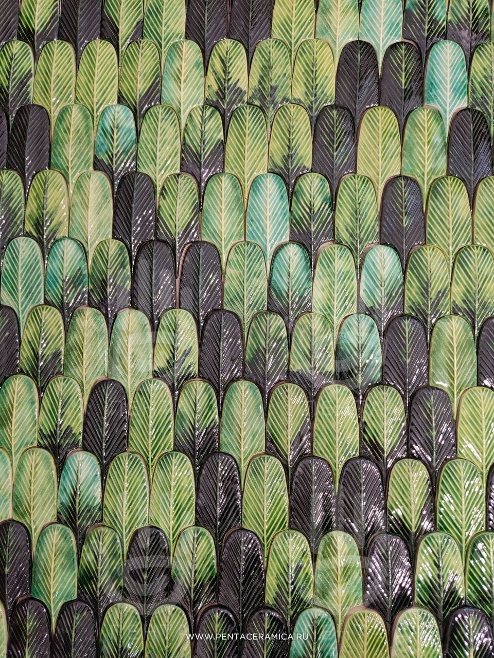 фото Плитка Фикус Тропический микс, м2