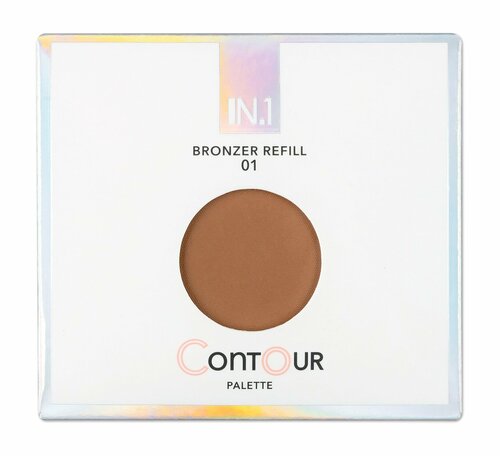 N.1 Bronzer Refill Бронзер для палетки Contour Palette, 3 г, 01