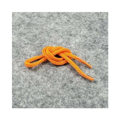 Ручка-шнур 4 мм №22 (оранжевая) 35 см с пластиковыми наконечниками (100 шт)