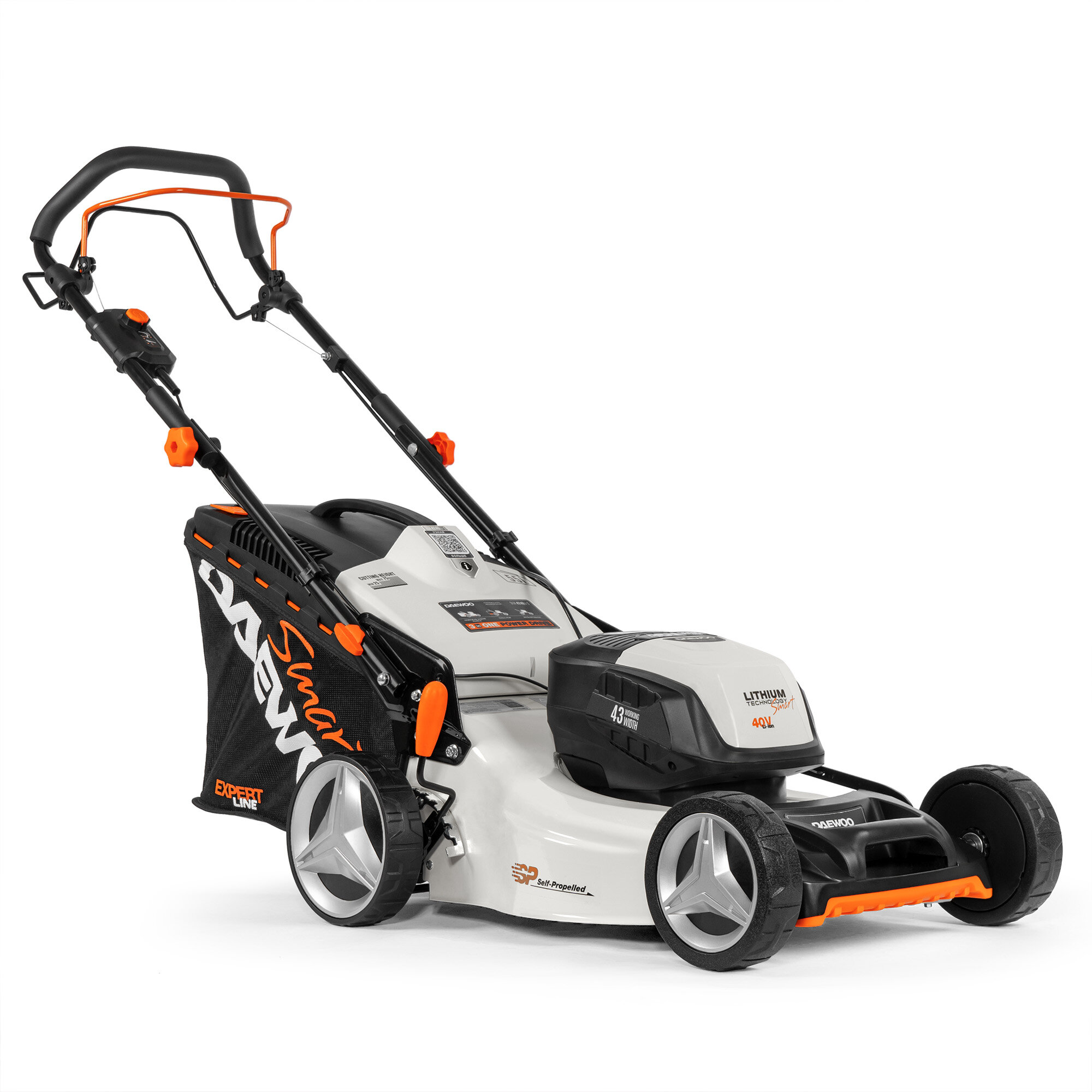 фото Газонокосилка аккумуляторная DAEWOO DLM 4240 Li-S без АКБ и ЗУ (40В, 43см)