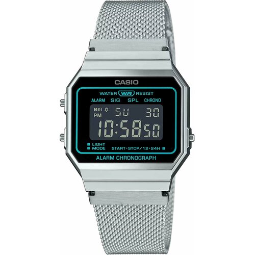 фото Наручные часы casio, серебряный