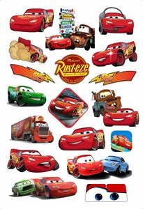 Тачки Молния Маккуин наклейки стикеры The Lightning McQueen