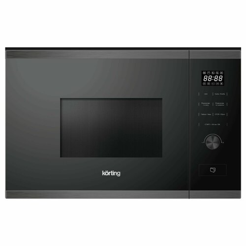 Встраиваемая микроволновая печь Korting KMI 820 GNBX 20 л 800 Вт 8 режимов черный 4499000₽