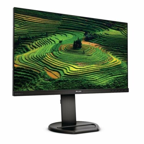 Монитор 23.8 PHILIPS 241B8QJEB/00 Black с поворотом экрана (IPS, 1920x1080, 5 ms, 178°/178°, 250 cd/m, 50M:1, +DVI) монитор 23 8 philips 242b9tl 00 black ips multi touch 1920x1080 5 ms 178° 178° 250 cd m 50m