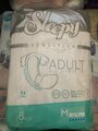 Подгузники для взрослых SLEEPY ADULT DIAPER LARGE 8 шт. (размер M)