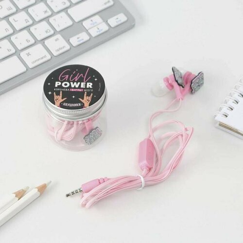 Наушники вакуумные в банке Girl power модель VBT 19 комплект из 11 шт 157400₽