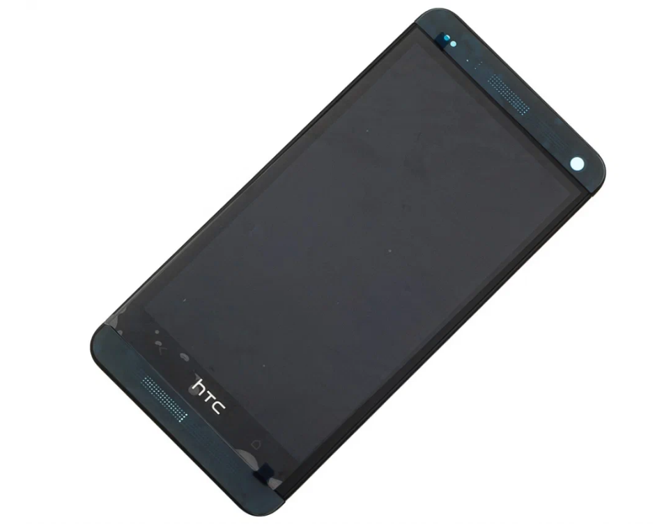 Дисплей для HTC One Dual / 802w (в сборе с тачскрином) модуль, черный
