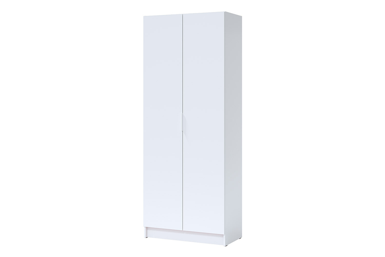 Шкаф 2-дверный Лофт, 80х202,1х41,9, цвет белый