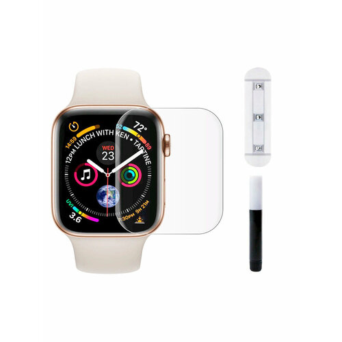 Защитное стекло на Apple Watch 49mm ультрафиолет прозрачное 386₽