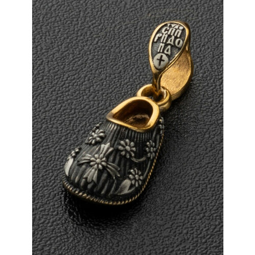 фото Подвеска angelskaya925, серебро, 925 проба, золочение, чернение ангельская925