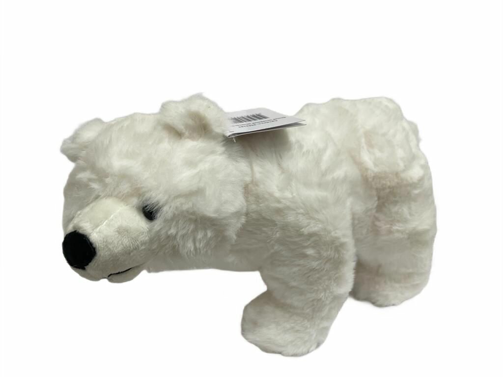 Мягкая игрушка, Белый полярный медведь, 24 см