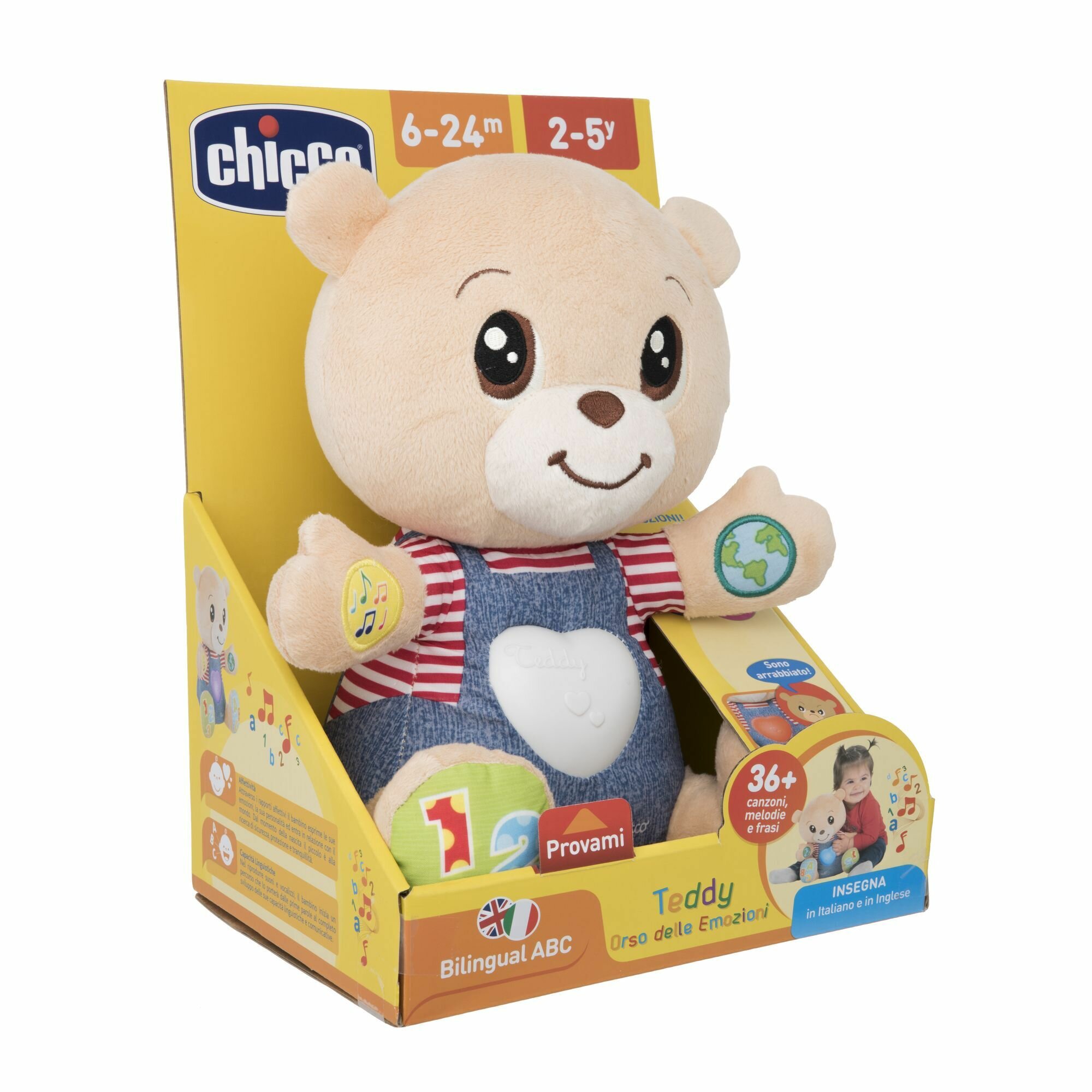 Интерактивная игрушка Chicco Teddy Emotion - фото №19