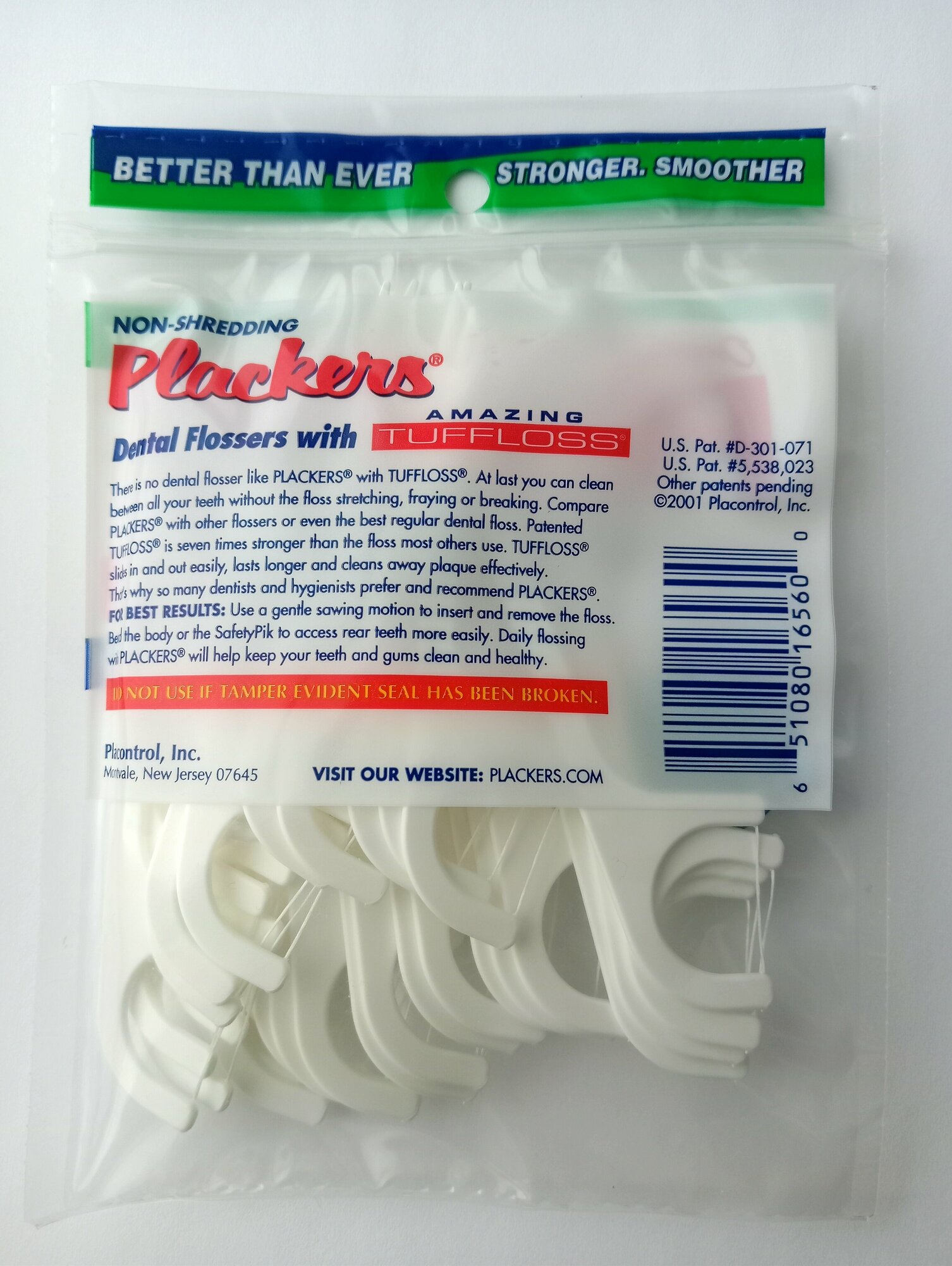 Зубные Нити Plackers Флоссеры (30шт) Зубная нить