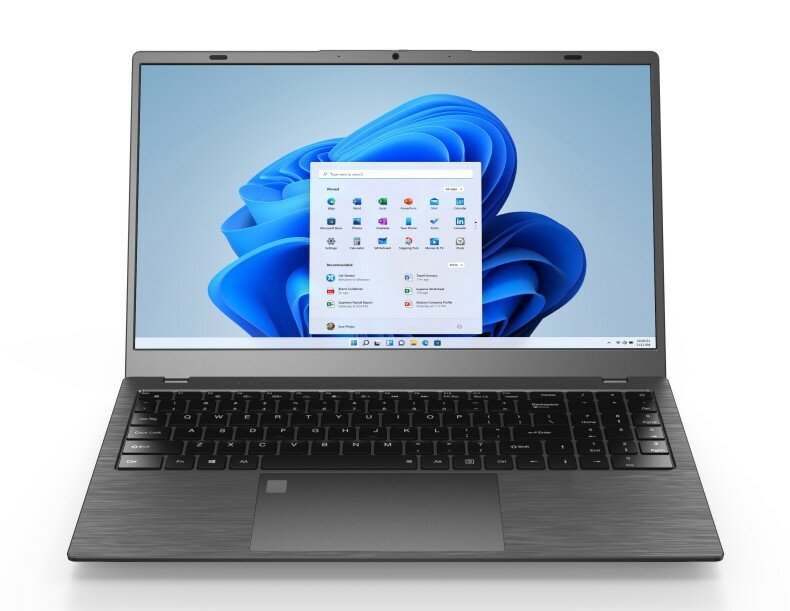 15" Ноутбук Intel N95, 16 Gb DDR5, SSD 2 TB NVME, фактурный корпус