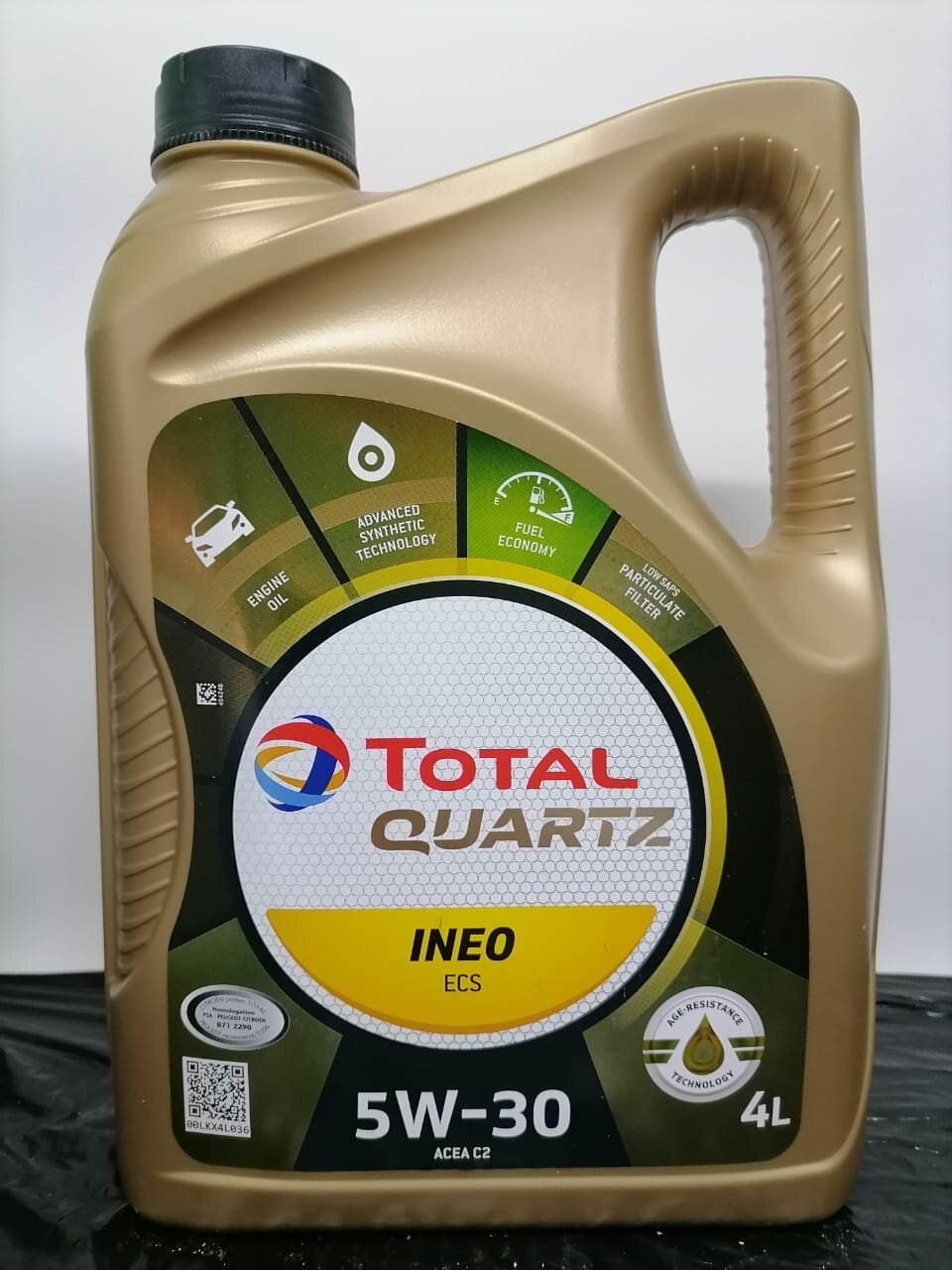 Масло моторное синтетическое Total QUARTZ INEO ECS 5W-30 4л арт. 221328