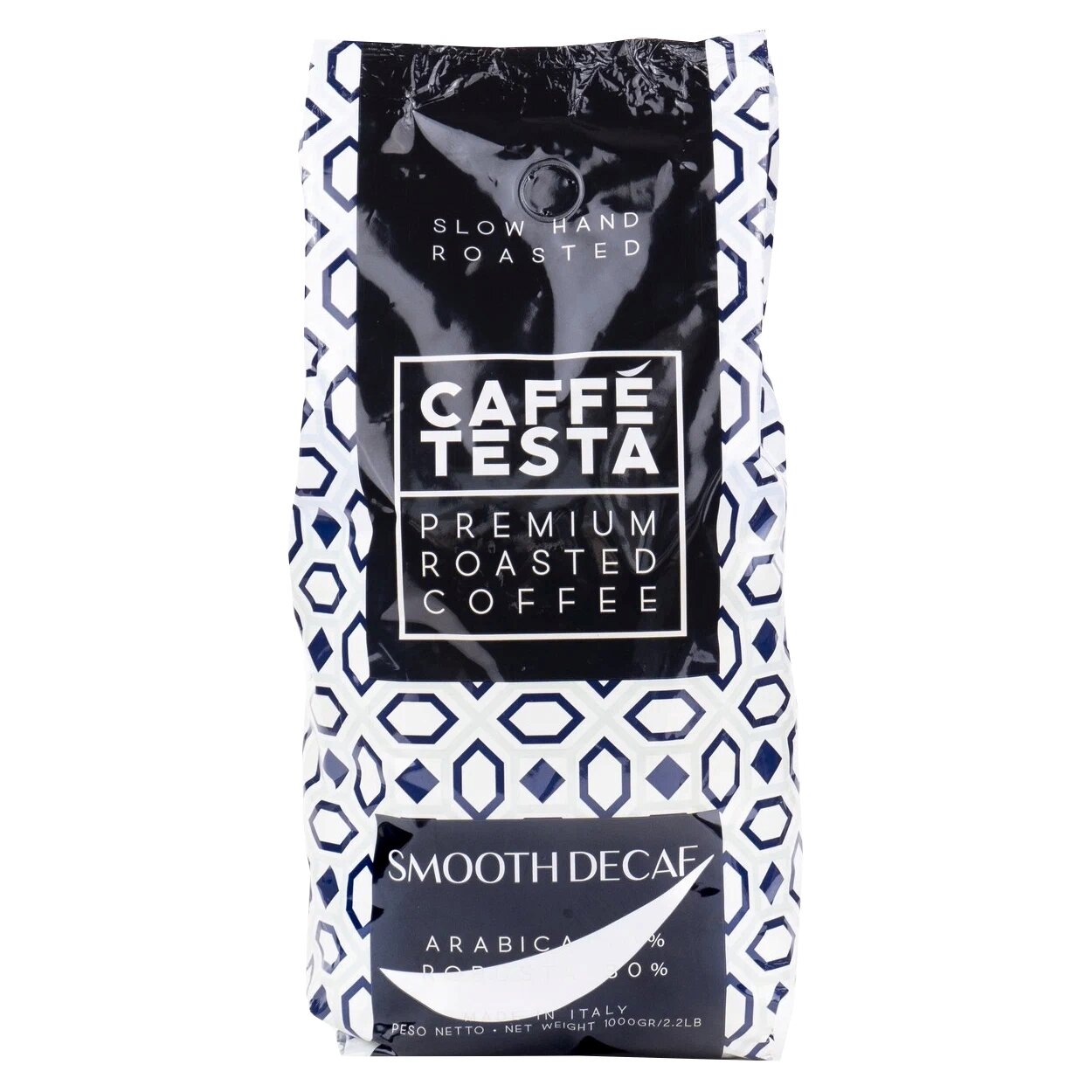 Кофе в зернах Caffe Testa Smooth Decaf 1 кг