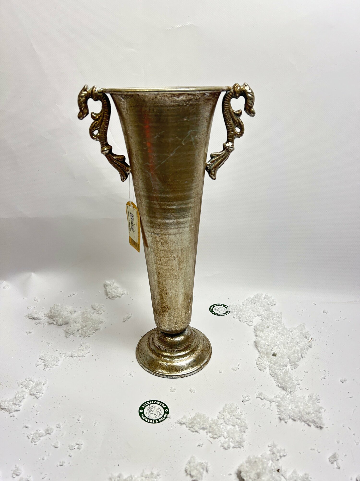 фото Ваза металл D13 H34см.