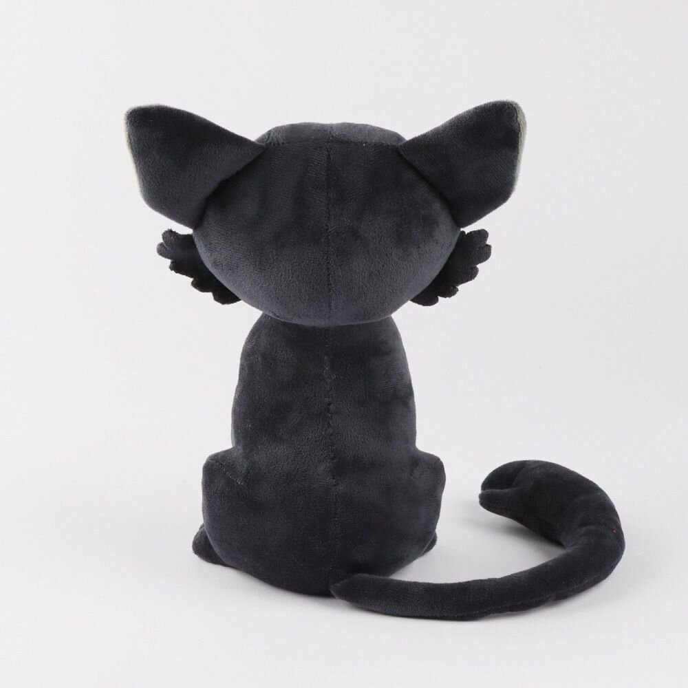 Мягкая игрушка аниме кот дайджин черный