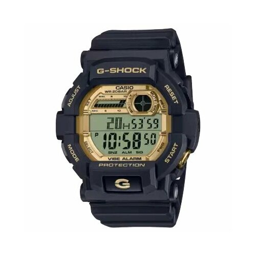 фото Наручные часы casio, черный, золотой