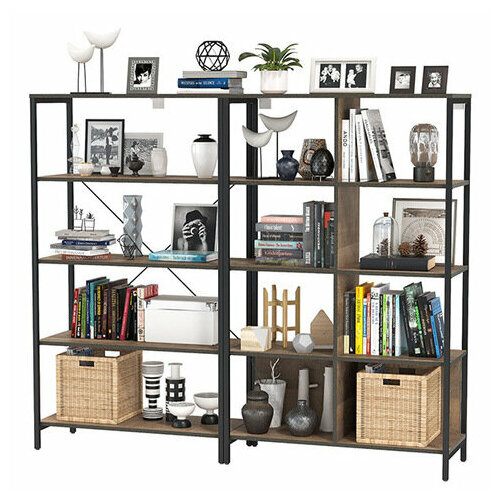 Трувор 13.151.01 Стеллаж + 13.151.02 Стеллаж, цвет дуб гранж песочный/интра