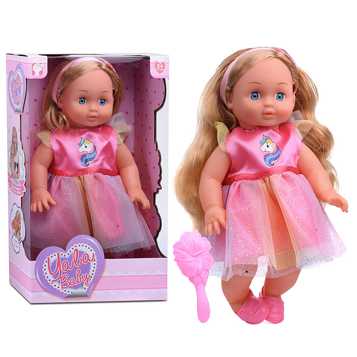 Кукла YL1799I "Танюша" с аксессуарами, в коробке