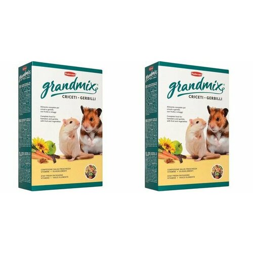 Padovan Корм для хомяков и песчанок, 400 г, 2 шт