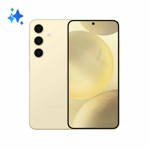 Смартфон Samsung Galaxy S24 8256 ГБ Dual nano SIM eSIM Amber Yellow 80600₽