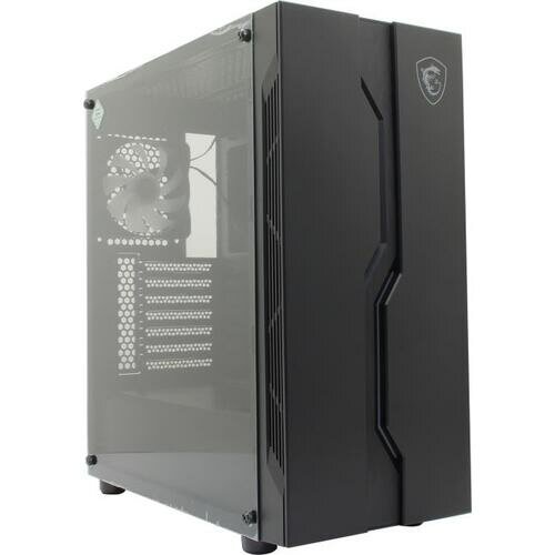 Корпус ATX MSI черный, без БП, с окном, USB 3.2, 2*USB 2.0, audio - фото №9